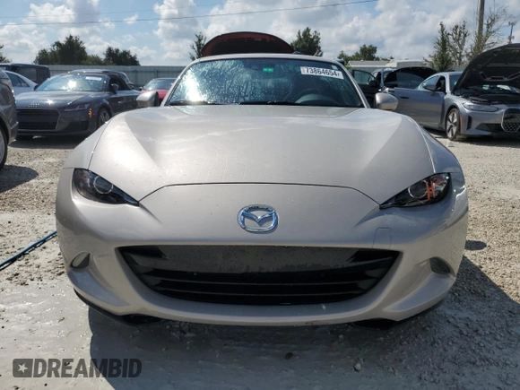 2023 Mazda MX-5 Miata RF Grand Touring with VIN JM1NDAM78P0558146, listed as a Copart auction lot 73864654 with 2,676 mi miles and Non Repairable. Bid and sale history available at carsss.com. Image 5.