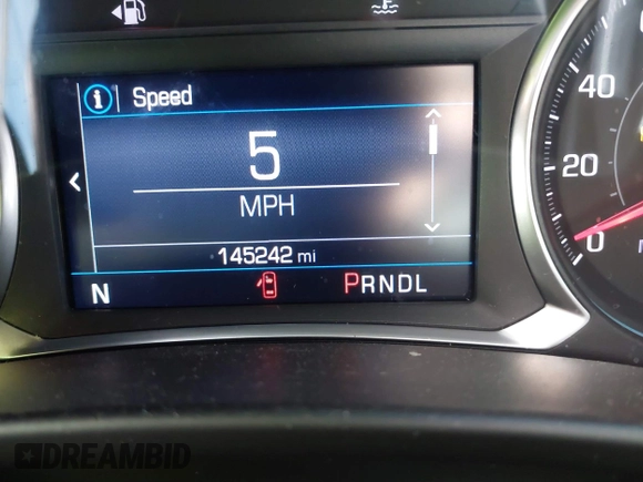 2020 Chevrolet Equinox LT with VIN 2GNAXUEV6L6283955, listed as a IAAI auction lot 41748148 with 145,242 mi miles. Bid and sale history available at carsss.com. Image 7.