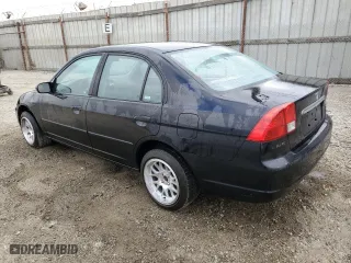 2003 Honda Civic DX with VIN 2HGES16113H556132, listed as a Copart auction lot 76865514 with 104,738 mi miles and Clean Title. Bid and sale history available at carsss.com. Image 2.