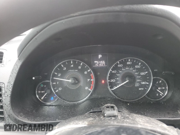 2011 Subaru Outback 2.5i with VIN 4S4BRCACXB3419964, listed as a Copart auction lot 58640615 with 151,927 mi miles and Salvage title. Bid and sale history available at DreamBid. Image 9.