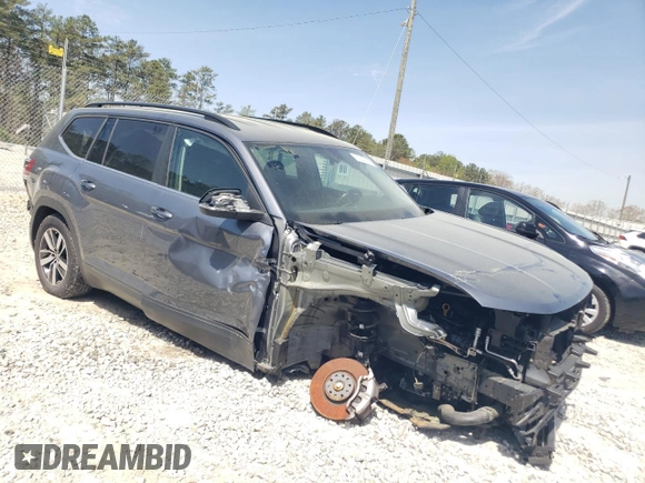 2021 Volkswagen Atlas SE with VIN 1V2DP2CA3MC510701, listed as a Copart auction lot 51147195 with 63,604 mi miles and Clean title. Bid and sale history available at DreamBid. Image 4.