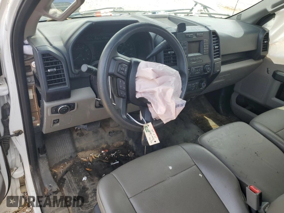 2017 Ford F-150 XL with VIN 1FTMF1C88HFC79214, listed as a Copart auction lot 50723685 with Not provided miles and Salvage title. Bid and sale history available at DreamBid. Image 8.
