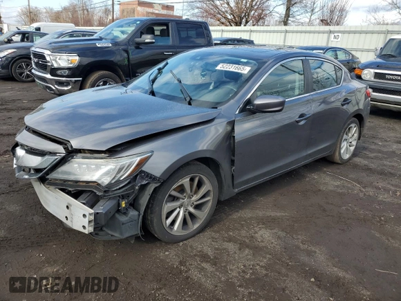 2017 Acura ILX Premium with VIN 19UDE2F73HA014839, listed as a Copart auction lot 52231665 with 184,765 mi miles and Salvage title. Bid and sale history available at DreamBid. Image 1.