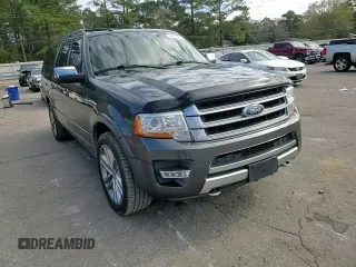 2017 Ford Expedition EL Platinum with VIN 1FMJK1MT9HEA49295, listed as a Copart auction lot 87801575 with 145,798 mi miles and Salvage Title. Bid and sale history available at carsss.com. Image 13.