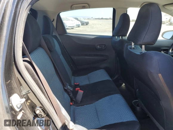 2012 Toyota Yaris L with VIN JTDKTUD34CD505077, listed as a Copart auction lot 63422445 with 141,067 mi miles and Salvage title. Bid and sale history available at DreamBid. Image 10.