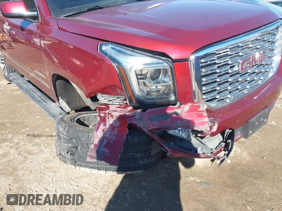2018 GMC Yukon XL Denali with VIN 1GKS2HKJ3JR372473, listed as a IAAI auction lot 41637623 with 130,295 mi miles and . Bid and sale history available at DreamBid. Image 6.