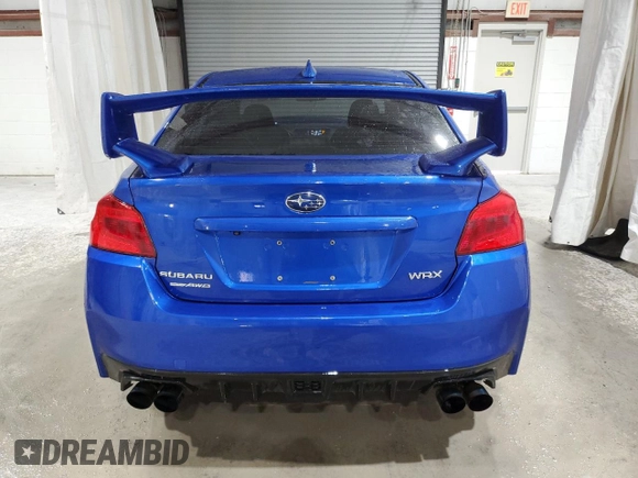 2015 Subaru WRX with VIN JF1VA1A67F9819755, listed as a Copart auction lot 48573905 with 118,122 mi miles and Salvage Title. Bid and sale history available at carsss.com. Image 6.