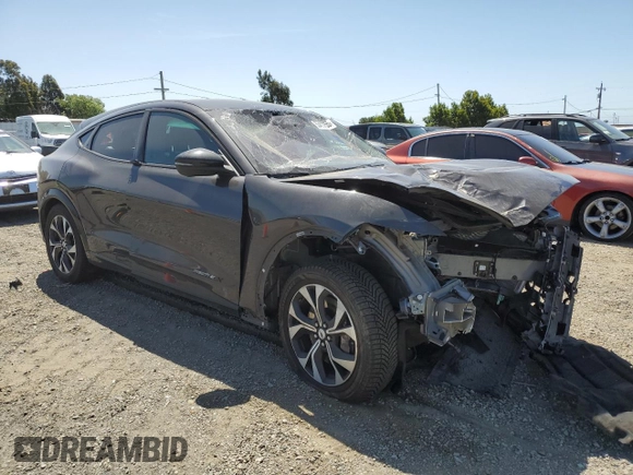 2022 Ford Mustang Mach-E Premium with VIN 3FMTK3R7XNMA30762, listed as a Copart auction lot 55403755 with Not provided miles and Salvage title. Bid and sale history available at DreamBid. Image 4.
