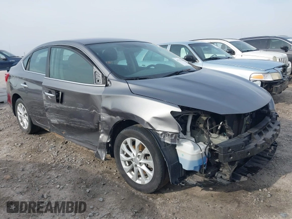 2019 Nissan Sentra S with VIN 3N1AB7AP3KY364069, listed as a IAAI auction lot 41757405 with 104,269 mi miles and . Bid and sale history available at DreamBid. Image 6.