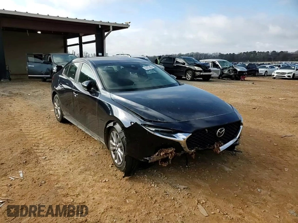 2020 Mazda 3 with VIN 3MZBPABL3LM127020, listed as a Copart auction lot 43922405 with 50,342 mi miles and Salvage title. Bid and sale history available at DreamBid. Image 11.