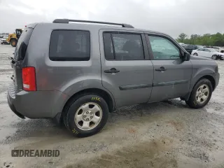 2011 Honda Pilot LX with VIN 5FNYF4H24BB041816, listed as a Copart auction lot 51946345 with 153,773 mi miles and Salvage Title. Bid and sale history available at carsss.com. Image 3.