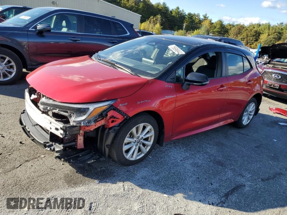 2023 Toyota Corolla Hatchback SE with VIN JTND4MBE5P3209065, listed as a Copart auction lot 75696844 with 27,013 mi miles and Non Repairable. Bid and sale history available at carsss.com. Image 1.