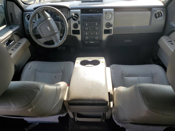 2010 Ford F-150 XL with VIN 1FTEW1C80AFB61202, listed as a Copart auction lot 42870595 with 180,130 mi miles and Salvage Title. Bid and sale history available at carsss.com. Image 8.