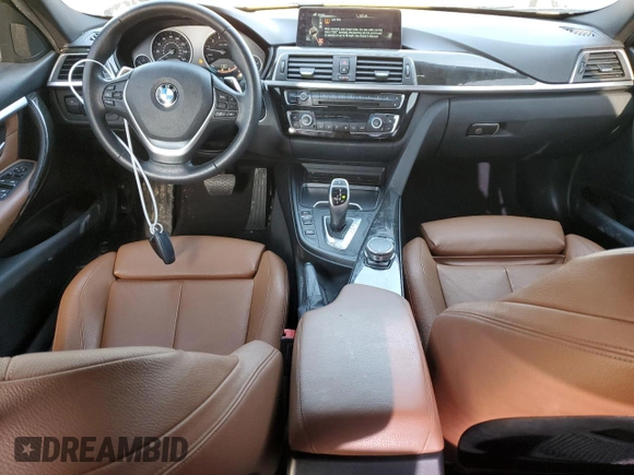 2016 BMW 3 Series 328i with VIN WBA8E9C52GK647432, listed as a Copart auction lot 48344095 with 77,960 mi miles and Salvage Title. Bid and sale history available at DreamBid. Image 8.