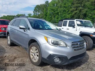 2015 Subaru Outback Premium z VIN 4S4BSAFC0F3270830, wystawiony jako IAAI lot #42258581 z przebiegiem 104 610 mil mil oraz . Historia ofert i sprzedaży dostępna na DreamBid. Obrazek 1.