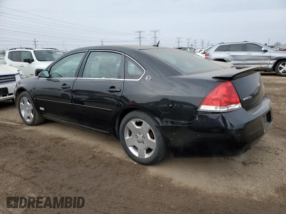 2006 Chevrolet Impala SS with VIN 2G1WD58C769113395, listed as a Copart auction lot 44768115 with 26,020 mi miles and Salvage Title. Bid and sale history available at DreamBid. Image 2.