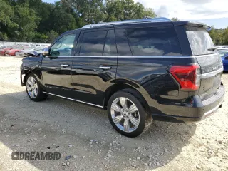 2023 Ford Expedition Platinum z VIN 1FMJU1L87PEA35787, wystawiony jako Copart lot #75626184 z przebiegiem 19 799 mil mil oraz Szkoda całkowita • Salvage title. Historia ofert i sprzedaży dostępna na DreamBid. Obrazek 2.