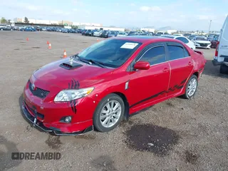 2009 Toyota Corolla with VIN 1NXBU40EX9Z027482, listed as a IAAI auction lot 42149978 with 164,318 mi miles. Bid and sale history available at carsss.com. Image 17.