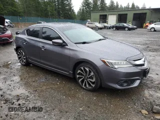 2017 Acura ILX w/Premium/A-SPEC Pkg with VIN 19UDE2F8XHA009582, listed as a Copart auction lot 85541084 with 65,836 mi miles and Salvage Title. Bid and sale history available at carsss.com. Image 4.
