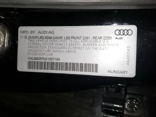 2016 Audi A3 2.0T Premium with VIN WAUB8GFF5G1057169, listed as a Copart auction lot 72315062 with 82,736 mi miles. Bid and sale history available at carsss.com. Image 13.