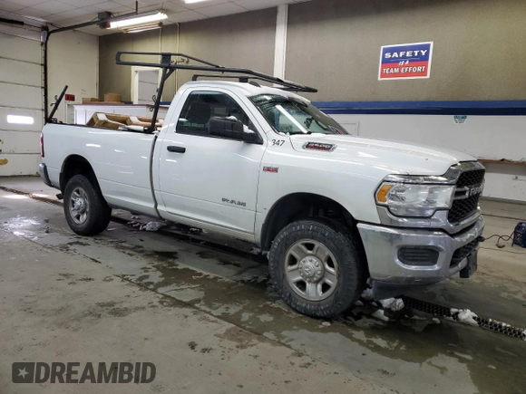 2022 Ram 2500 Tradesman with VIN 3C6MR5AJ8NG221867, listed as a Copart auction lot 44671085 with 88,339 mi miles and Salvage Title. Bid and sale history available at carsss.com. Image 4.