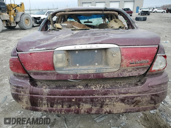 2003 Buick LeSabre Custom with VIN 1G4HP52K434150700, listed as a Copart auction lot 50630375 with 106,986 mi miles and Salvage Title. Bid and sale history available at carsss.com. Image 6.