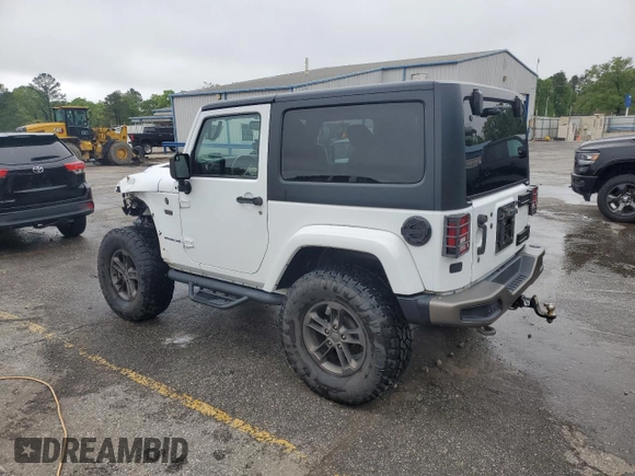 2016 Jeep Wrangler Sahara z VIN 1C4AJWBG3GL286692, wystawiony jako Copart lot #51988555 z przebiegiem 109 764 mil mil oraz Szkoda całkowita • Salvage title. Historia ofert i sprzedaży dostępna na DreamBid. Obrazek 2.