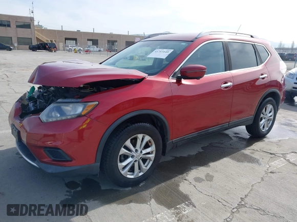 2016 Nissan Rogue SL with VIN 5N1AT2MV0GC798176, listed as a IAAI auction lot 41761640 with 106,491 mi miles and . Bid and sale history available at DreamBid. Image 18.