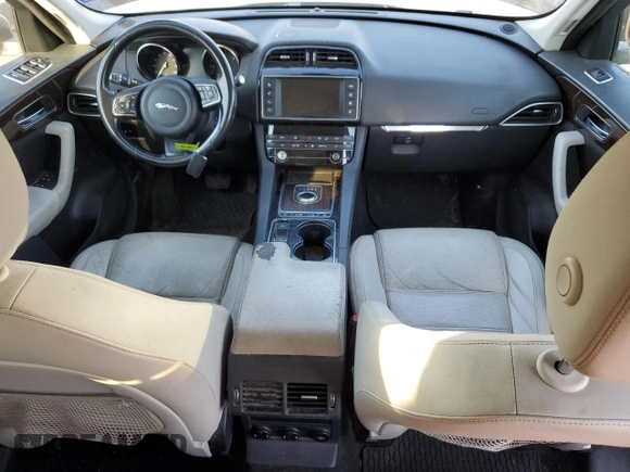 2017 Jaguar F-PACE 20d Prestige with VIN SADCK2BN4HA085821, listed as a Copart auction lot 47063215 with 130,480 mi miles and Clean Title. Bid and sale history available at carsss.com. Image 8.