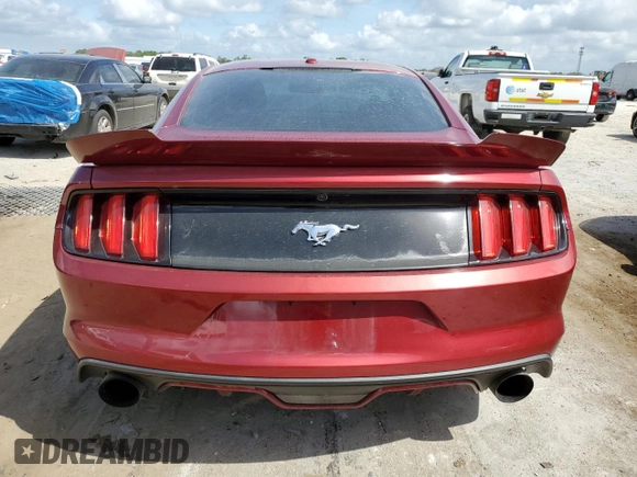 2015 Ford Mustang EcoBoost with VIN 1FA6P8TH8F5315166, listed as a Copart auction lot 51655355 with 82,740 mi miles and Non Repairable. Bid and sale history available at carsss.com. Image 6.