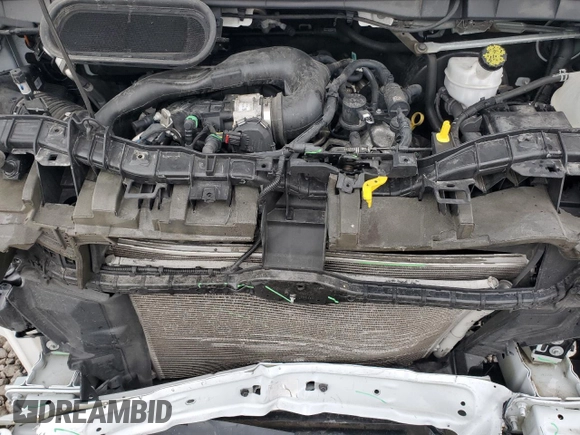 2023 Ford Transit Cargo with VIN 1FTBR1C86PKA11637, listed as a Copart auction lot 72097344 with 26,293 mi miles and Salvage Title. Bid and sale history available at DreamBid. Image 11.