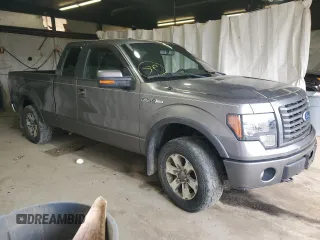 2011 Ford F-150 XL with VIN 1FTFX1EF2BFB01047, listed as a Copart auction lot 52690575 with 159,294 mi miles and Salvage Title. Bid and sale history available at carsss.com. Image 4.