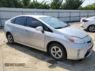 2015 Toyota Prius Four with VIN JTDKN3DUXF1972409, listed as a Copart auction lot 61596695 with Not provided miles and Salvage title. Bid and sale history available at DreamBid. Image 4.