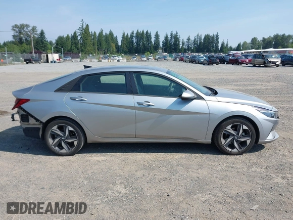 2023 Hyundai Elantra SEL with VIN 5NPLS4AG1PH089763, listed as a IAAI auction lot 42561384 with 37,173 mi miles and . Bid and sale history available at DreamBid. Image 14.