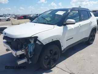 2018 Jeep Compass Latitude with VIN 3C4NJCBB4JT487596, listed as a IAAI auction lot 42073962 with 110,153 mi miles and . Bid and sale history available at DreamBid. Image 2.