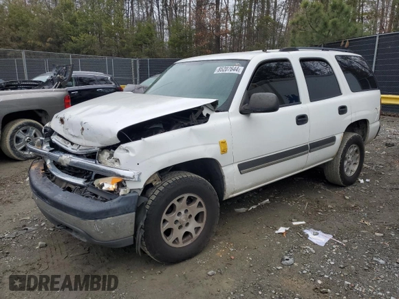 2004 Chevrolet Tahoe LS with VIN 1GNEK13V94J296124, listed as a Copart auction lot 85207644 with 0 mi miles and Salvage Title. Bid and sale history available at carsss.com. Image 1.