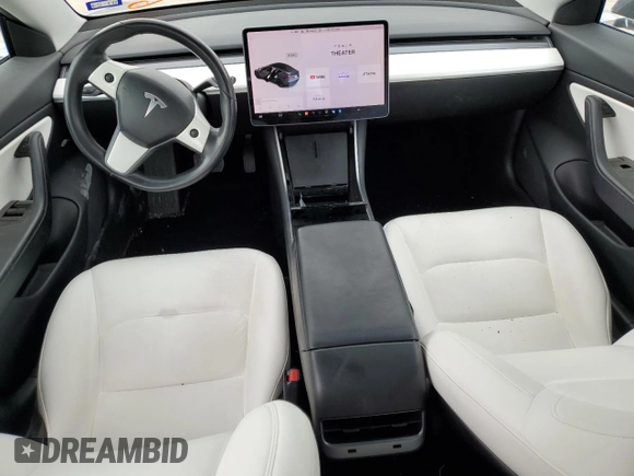 2018 Tesla Model 3 Long Range Battery z VIN 5YJ3E1EB2JF169809, wystawiony jako Copart lot #60623104 z przebiegiem 81 747 mil mil oraz Tytuł czysty. Historia ofert i sprzedaży dostępna na DreamBid. Obrazek 8.