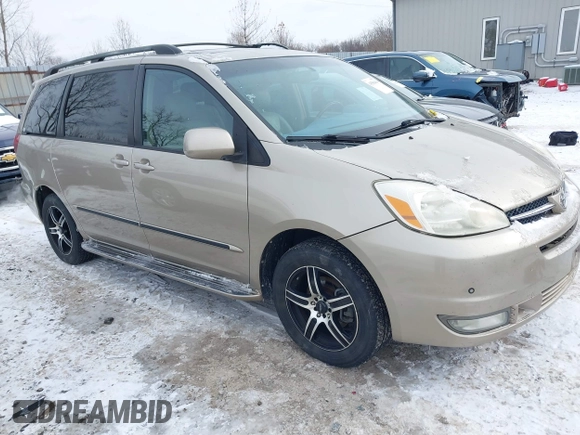 2004 Toyota Sienna XLE with VIN 5TDBA22C14S027686, listed as a IAAI auction lot 41580464 with 376,834 mi miles and . Bid and sale history available at DreamBid. Image 1.