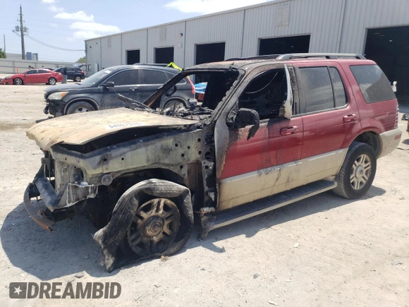 2004 Mercury Mountaineer Convenience z VIN 4M2ZU86K04ZJ53671, wystawiony jako Copart lot #54557315 z przebiegiem Nie podano mil oraz Szkoda całkowita • Salvage title. Historia ofert i sprzedaży dostępna na DreamBid. Obrazek 1.
