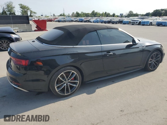 2018 Audi S5 Premium Plus z VIN WAUY4GF53JN005066, wystawiony jako Copart lot #58179525 z przebiegiem 134 210 mil mil oraz Tytuł czysty. Historia ofert i sprzedaży dostępna na DreamBid. Obrazek 3.