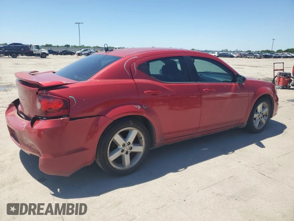 2014 Dodge Avenger SE with VIN 1C3CDZAB2EN112738, listed as a Copart auction lot 54128075 with 144,800 mi miles and Salvage Title. Bid and sale history available at DreamBid. Image 3.