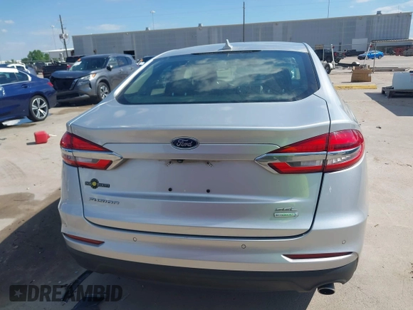 2019 Ford Fusion SEL with VIN 3FA6P0CD2KR116863, listed as a IAAI auction lot 42011256 with 72,676 mi miles. Bid and sale history available at carsss.com. Image 16.