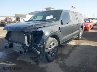 2023 Ford F-150 XL with VIN 1FTEW1CP2PKD67533, listed as a IAAI auction lot 41663214 with 61,296 mi miles. Bid and sale history available at carsss.com. Image 2.