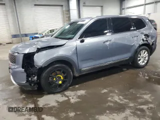 2020 Kia Telluride LX with VIN 5XYP2DHCXLG050143, listed as a Copart auction lot 51328465 with 147,557 mi miles and Salvage Title. Bid and sale history available at carsss.com. Image 1.