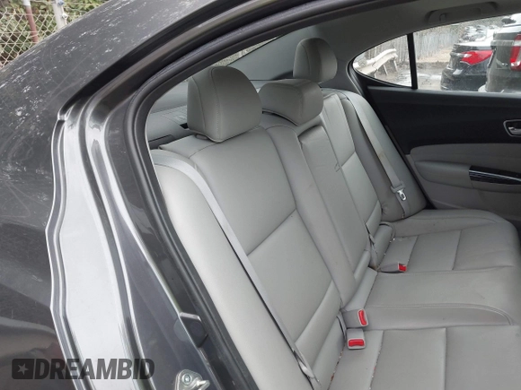 2019 Acura TLX with VIN 19UUB1F36KA004085, listed as a IAAI auction lot 41664344 with 115,125 mi miles. Bid and sale history available at carsss.com. Image 8.