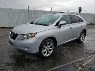 2010 Lexus RX 350 with VIN 2T2BK1BA4AC016946, listed as a Copart auction lot 45712385 with 150,683 mi miles and Salvage Title. Bid and sale history available at carsss.com. Image 1.