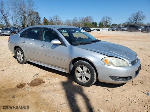 2011 Chevrolet Impala LT Fleet with VIN 2G1WG5EK5B1213071, listed as a Copart auction lot 50304425 with 115,668 mi miles and Clean Title. Bid and sale history available at carsss.com. Image 4.