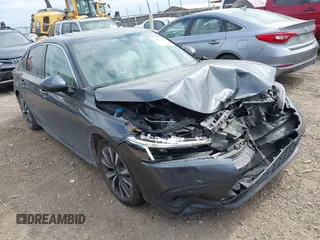 2022 Honda Civic EX-L z VIN 19XFL1H73NE008603, wystawiony jako IAAI lot #42043033 z przebiegiem 35 692 mil mil oraz . Historia ofert i sprzedaży dostępna na DreamBid. Obrazek 1.
