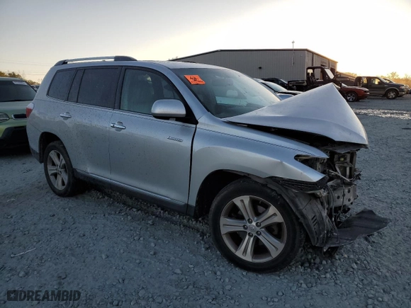 2011 Toyota Highlander Limited with VIN 5TDYK3EH5BS034948, listed as a Copart auction lot 47322365 with 0 mi miles and Salvage Title. Bid and sale history available at carsss.com. Image 4.