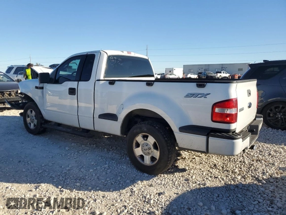 2006 Ford F-150 STX with VIN 1FTRF02W86KD93024, listed as a Copart auction lot 84327634 with 153,529 mi miles and Salvage Title. Bid and sale history available at carsss.com. Image 2.